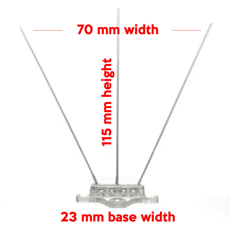 Bird Spikes | Bird Control Spikes | Bird Deterrent Spikes (per metre): image 3