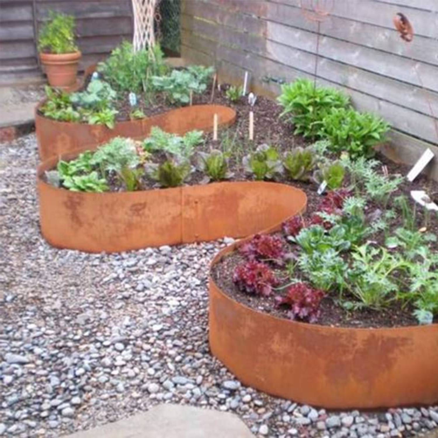 Coreten Garden Edging (100mm Face Height (per m)): image 1
