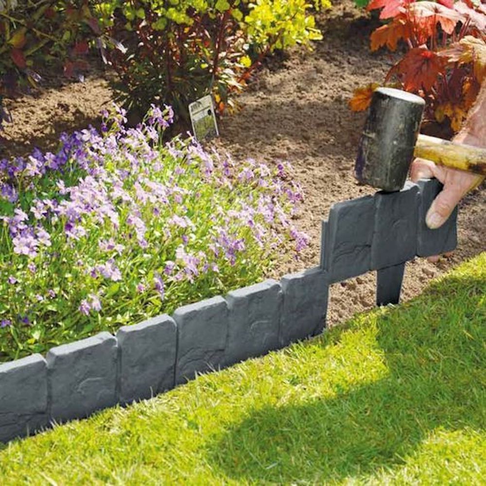 Plastic Stone Garden Edging: image 7