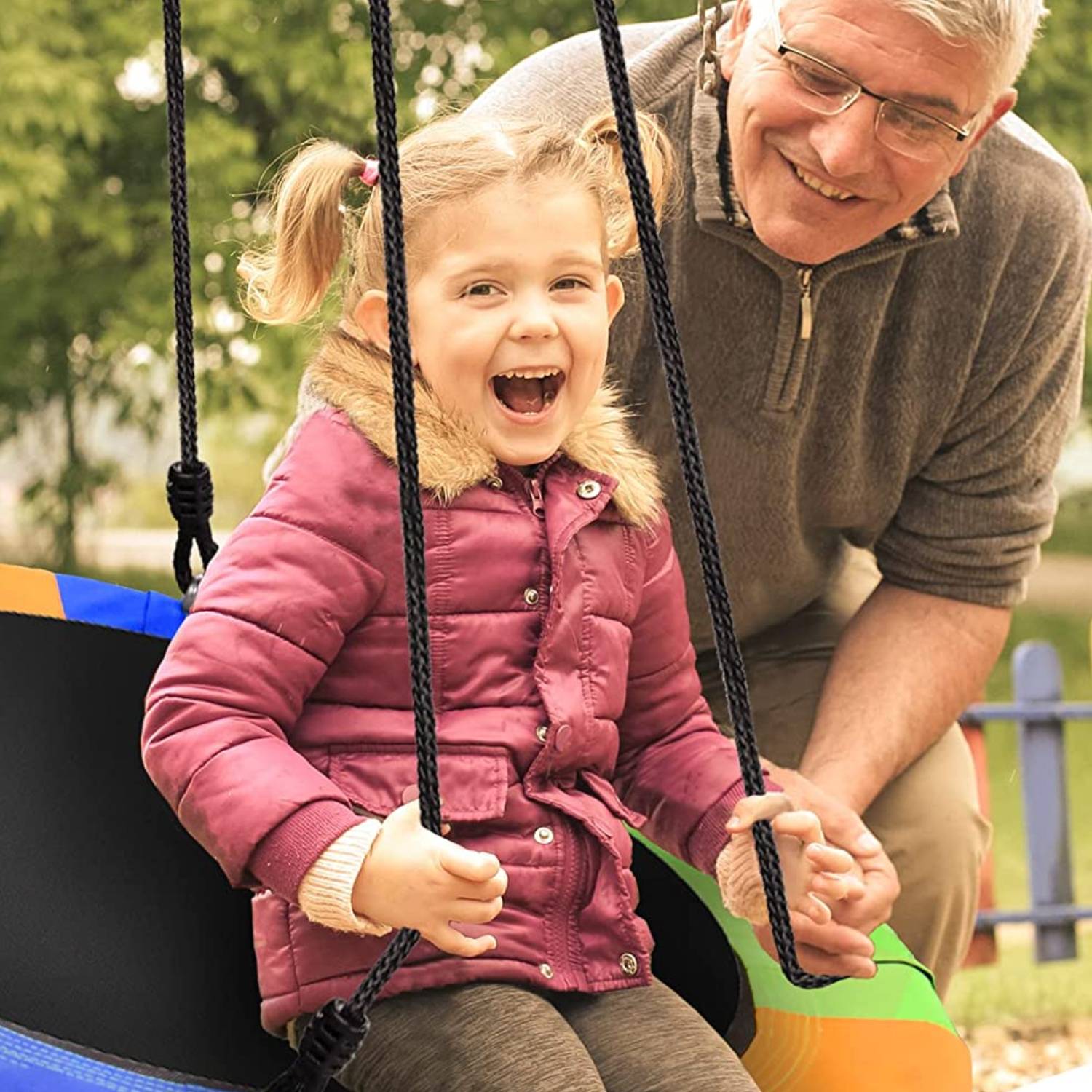 Saucer Tree Swing: image 1