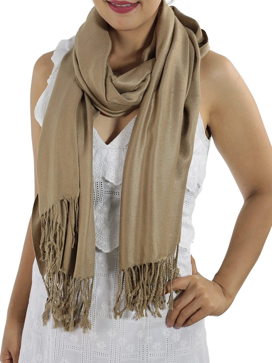 Pashmina Scarf, Caramel
