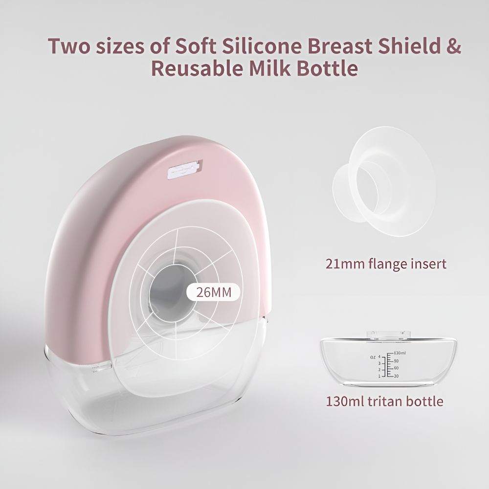 silicone wearable breast pump